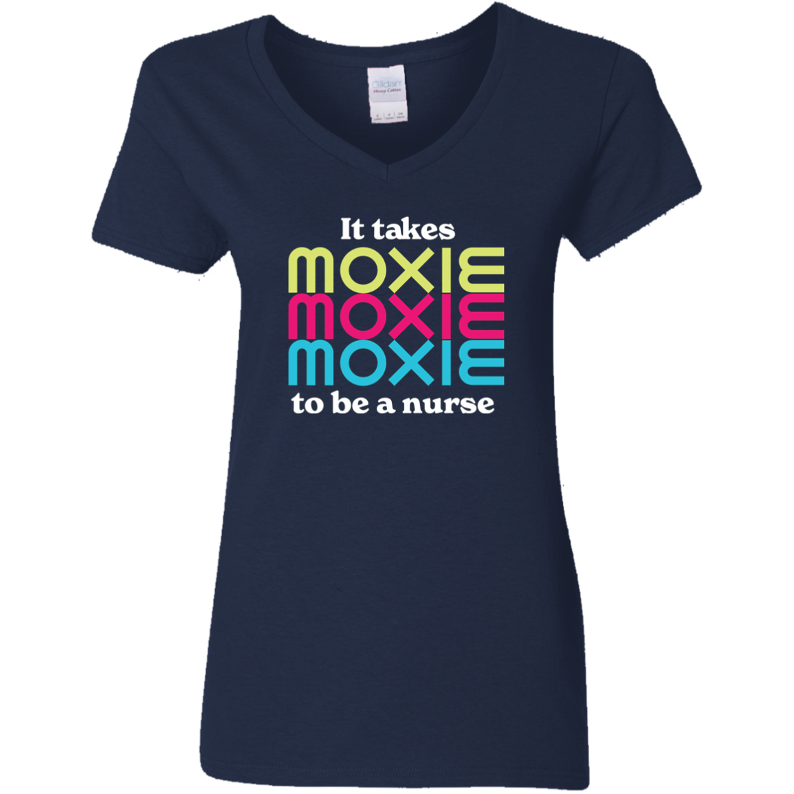 MOXIE Ladies V-Neck T-Shirt
