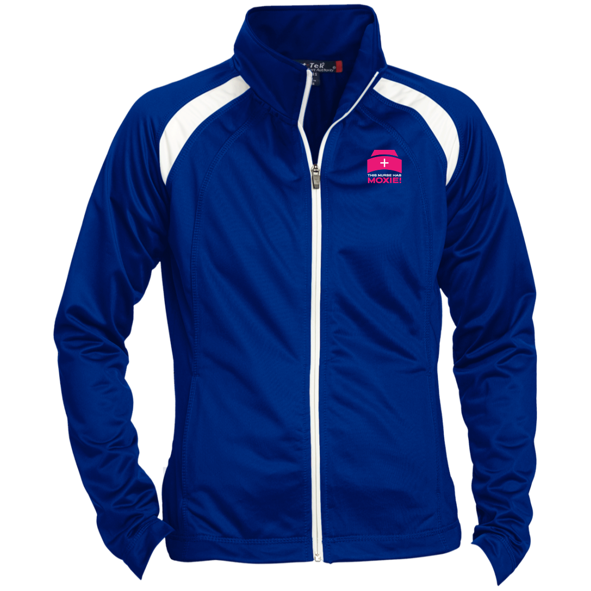 MOXIE Ladies Raglan Sleeve Warmup Jacket