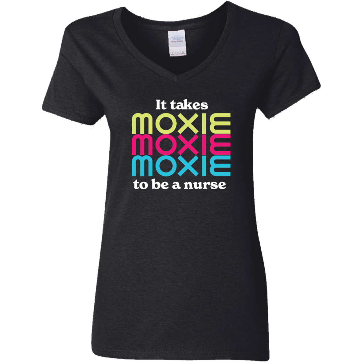 MOXIE Ladies V-Neck T-Shirt