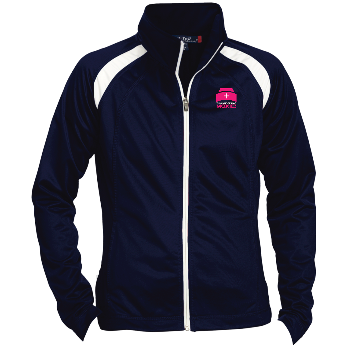 MOXIE Ladies Raglan Sleeve Warmup Jacket