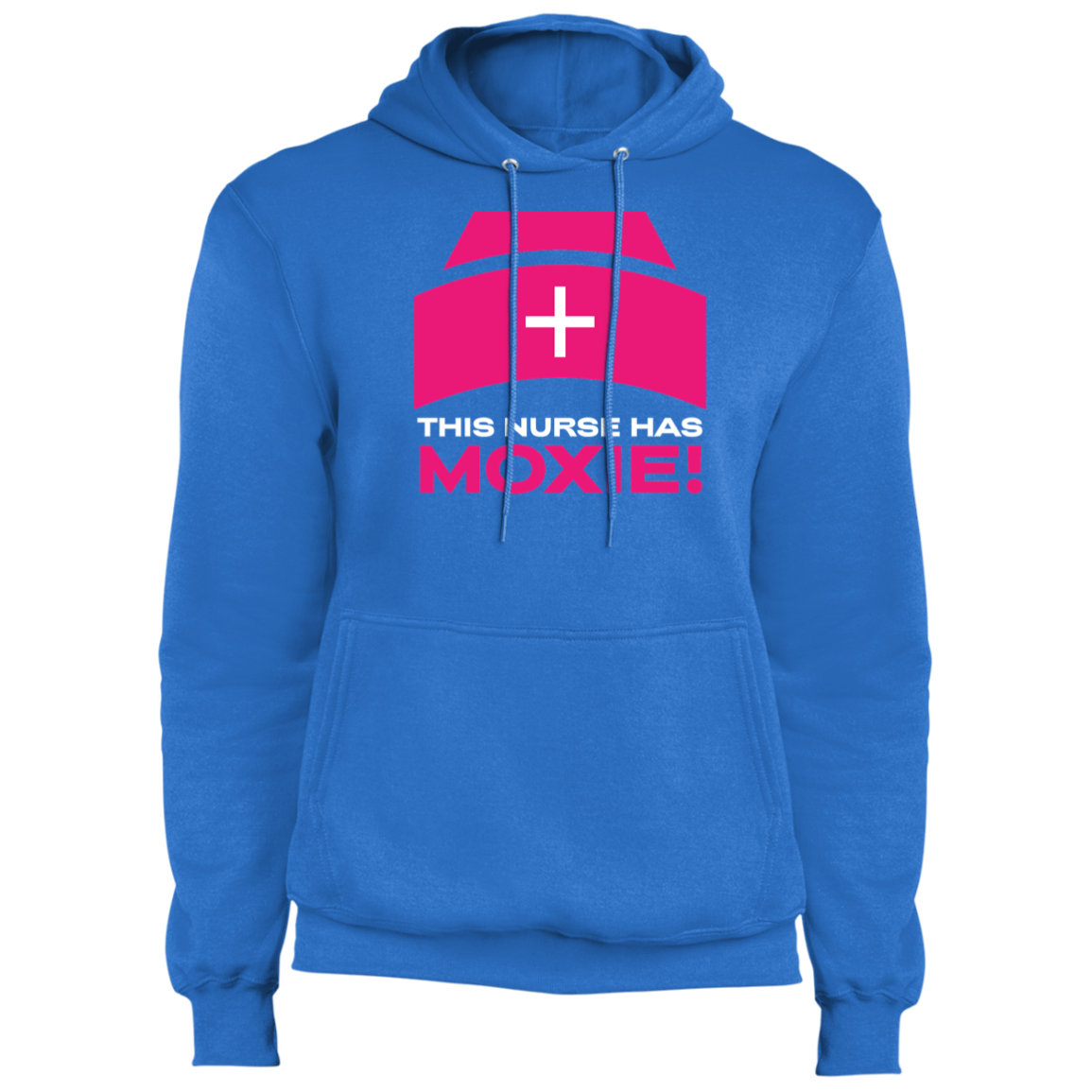 This Nurse Has Moxie Core Fleece Pullover Hoodie