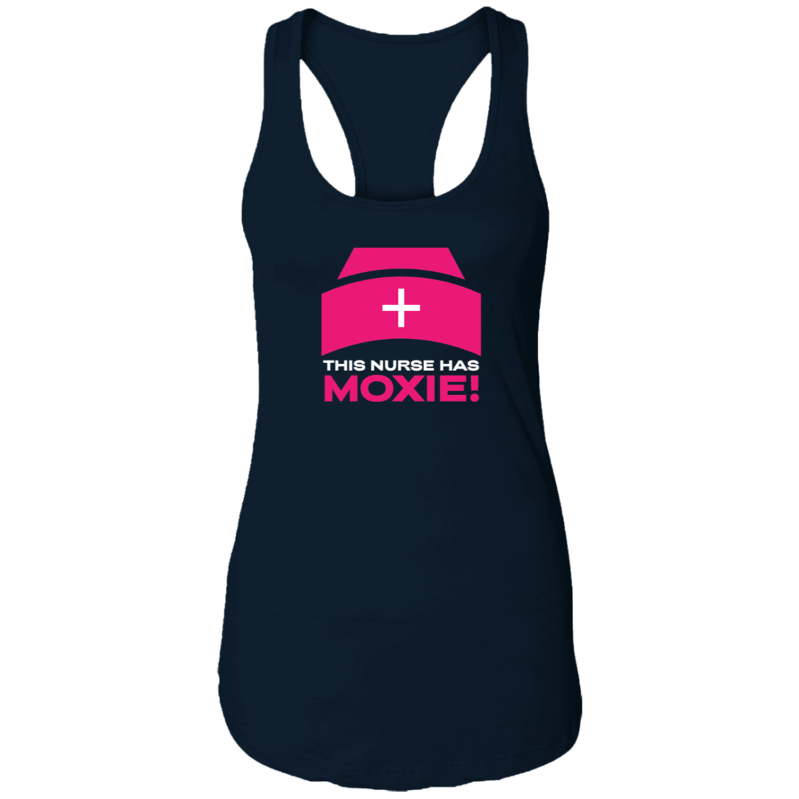 This Nurse Has MOXIE Ladies Ideal Racerback Tank