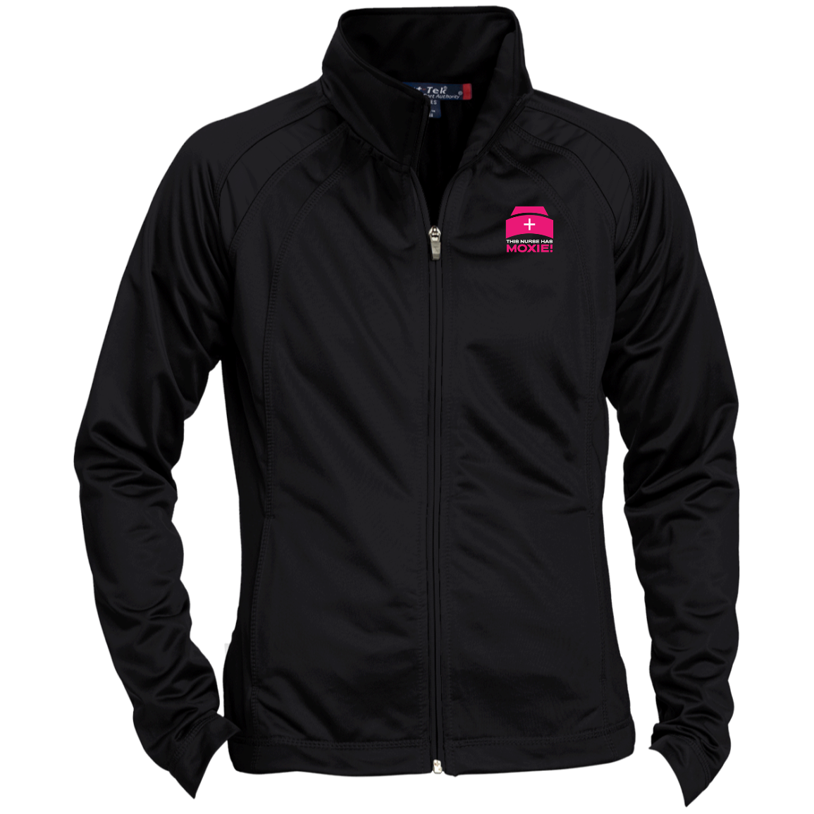MOXIE Ladies Raglan Sleeve Warmup Jacket