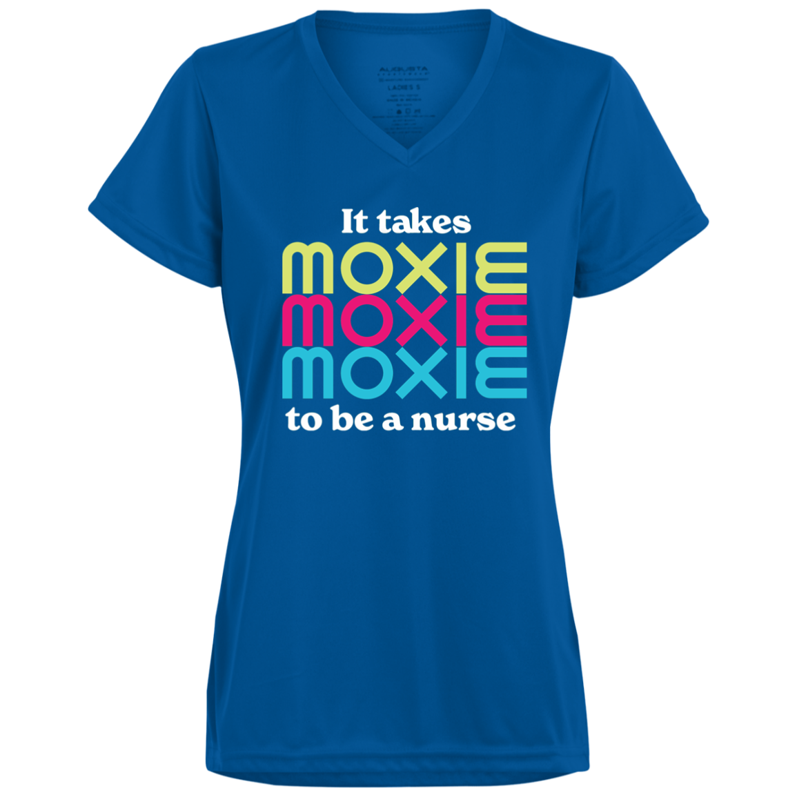 MOXIE Ladies Moisture-Wicking V-Neck Tee