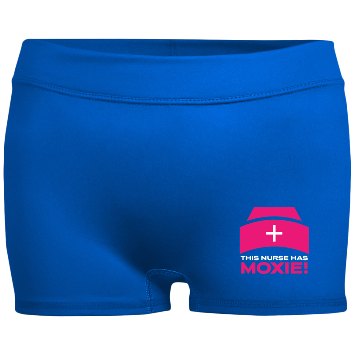 MOXIE Ladies Fitted Moisture-Wicking 2.5 inch Inseam Shorts