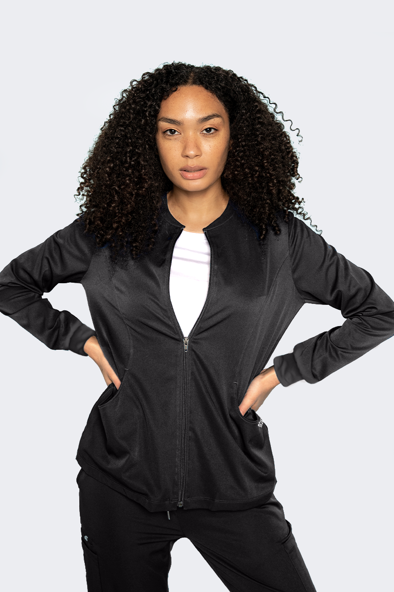 Womens Lightweight Scrub Jacket | Jayme Jacket by Moxie – Moxie Scrubs