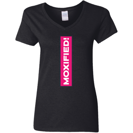 MOXIFIED Ladies  V-Neck T-Shirt