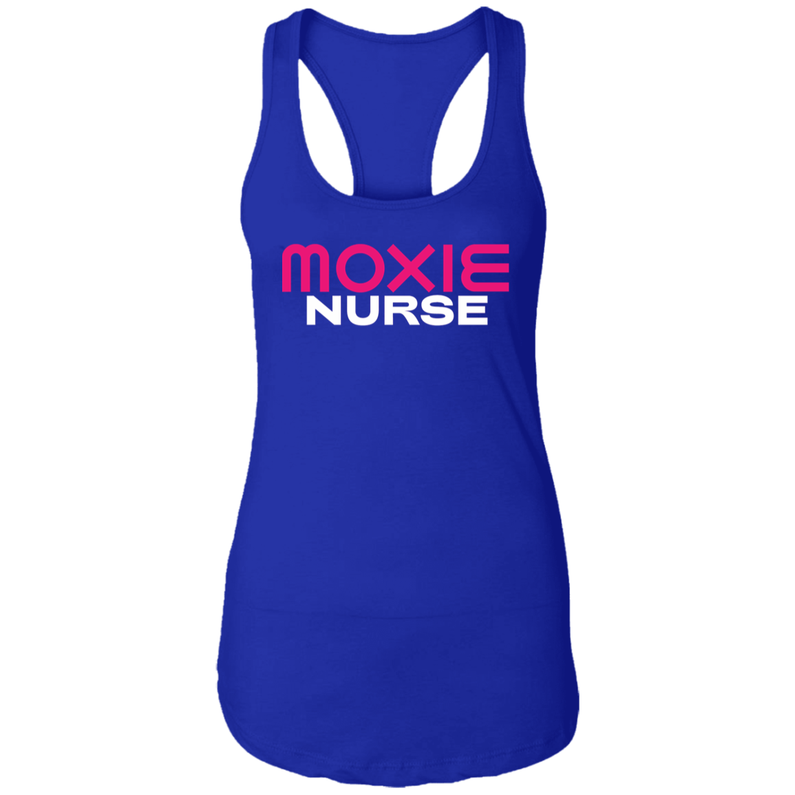 MOXIE Nurse Ladies Ideal Racerback Tank