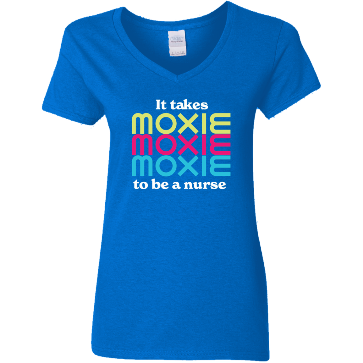 MOXIE Ladies V-Neck T-Shirt