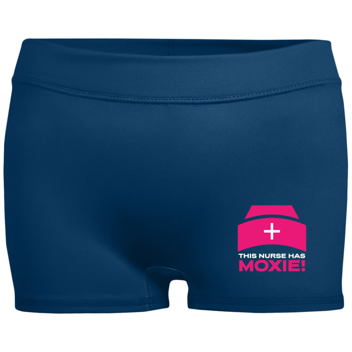 MOXIE Ladies Fitted Moisture-Wicking 2.5 inch Inseam Shorts