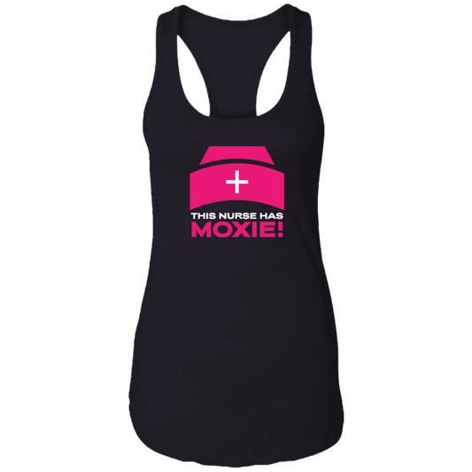 This Nurse Has MOXIE Ladies Ideal Racerback Tank