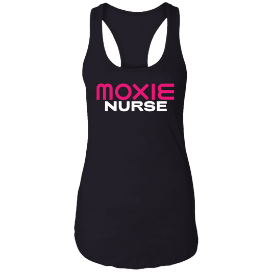 MOXIE Nurse Ladies Ideal Racerback Tank