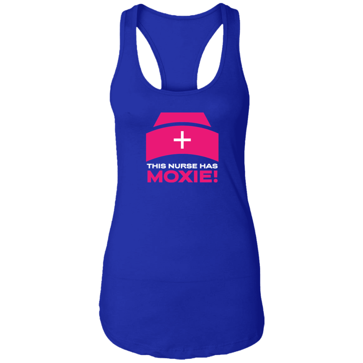 This Nurse Has MOXIE Ladies Ideal Racerback Tank